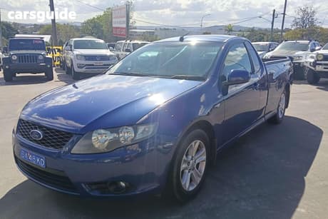 Blue 2009 Ford Falcon Ute Ute Tray R6 R