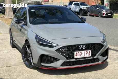 Grey 2023 Hyundai I30 Hatchback N Premium With Sunroof