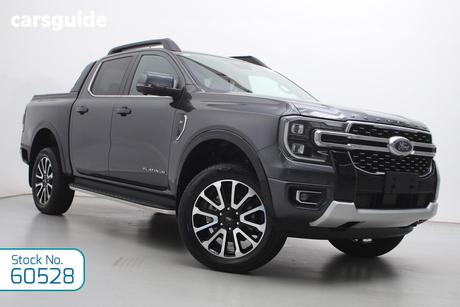 Grey 2024 Ford Ranger Double Cab Pick Up Platinum 3.0 (4X4)