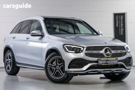Silver 2019 Mercedes-Benz GLC300 Wagon 4Matic