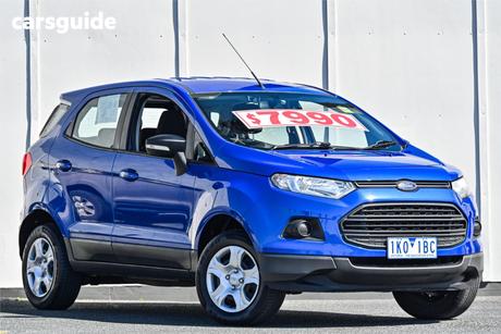 Blue 2016 Ford Ecosport Wagon Ambiente