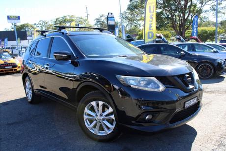 Black 2016 Nissan X-Trail Wagon St-L (Fwd)