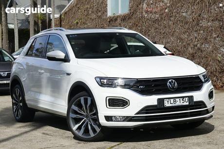 White 2021 Volkswagen T-ROC Wagon 140Tsi Sport