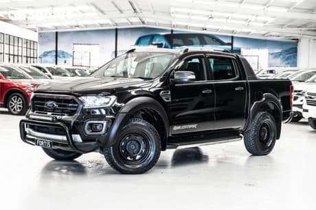 Black 2019 Ford Ranger Double Cab Pick Up Wildtrak 2.0 (4X4)