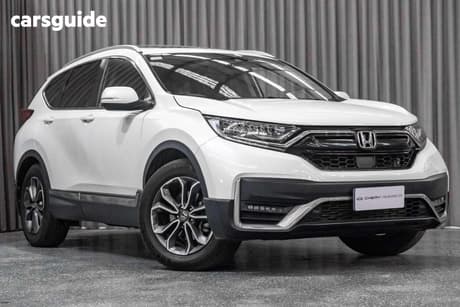 White 2021 Honda CR-V Wagon Vti L7 (2Wd) 7 Seats