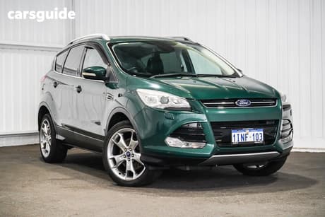 Green 2016 Ford Kuga Wagon Titanium (Awd)