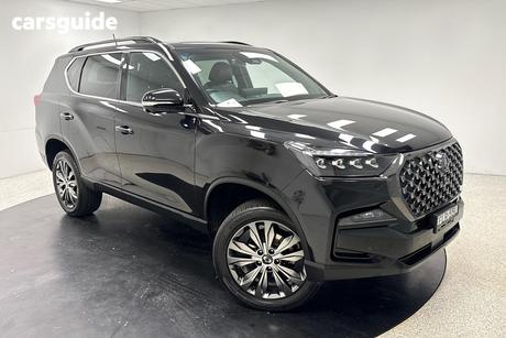 Black 2023 Ssangyong Rexton Wagon Ultimate Sport Pack (4Wd)