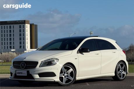 White 2014 Mercedes-Benz A250 Hatchback Sport