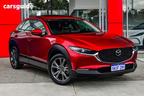 Red 2021 Mazda CX-30 Wagon G25 Astina (Awd)