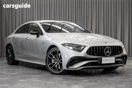 Silver 2022 Mercedes-Benz CLS53 Coupe 4Matic+ (Hybrid)