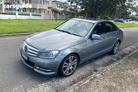 Grey 2011 Mercedes-Benz C250 Sedan Avantgarde Be