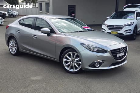 Silver 2013 Mazda 3 Sedan Sp25 Gt