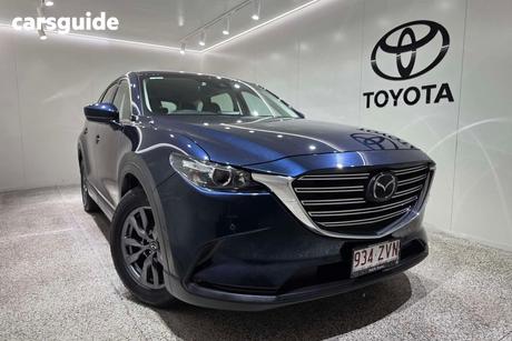 Blue 2020 Mazda CX-9 Wagon Touring (Fwd)