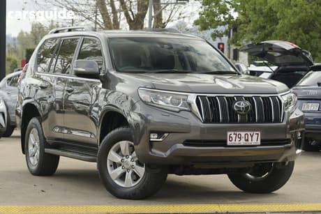 Grey 2019 Toyota Landcruiser Prado Wagon Gxl (4X4)
