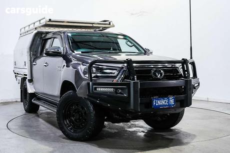 Grey 2020 Toyota Hilux Double Cab Pick Up Sr5 (4X4)