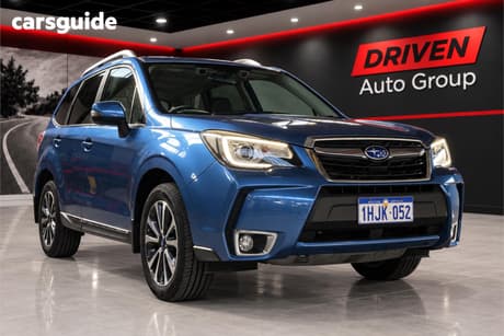 Blue 2017 Subaru Forester Wagon 2.0Xt