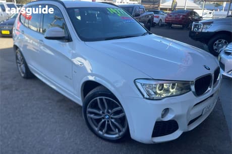 White 2016 BMW X3 Wagon Xdrive 20I