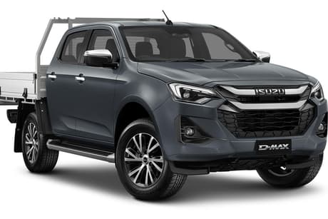 Grey 2026 Isuzu D-MAX Crew Cab Utility Ls-U (4X4)