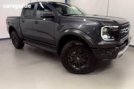 Grey 2025 Ford Ranger Double Cab Pick Up Raptor 3.0 (4X4)