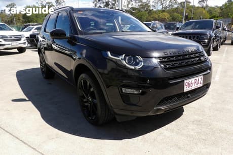 Black 2017 Land Rover Discovery Sport Wagon Td4 150 Hse 5 Seat