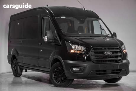 Black 2021 Ford Transit Bus 410L (Rwd) Srw