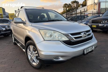 Silver 2010 Honda CR-V Wagon (4X4) Luxury