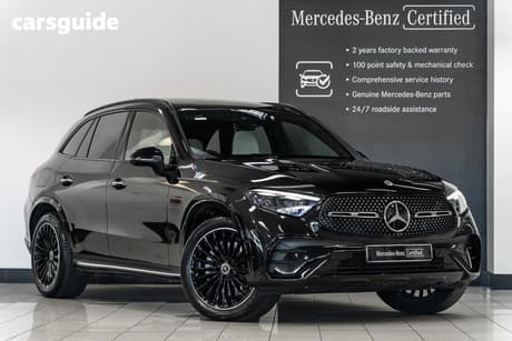 Black 2026 Mercedes-Benz GLC Wagon 350 E 4Matic