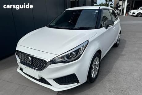 White 2022 MG MG3 Hatchback Core