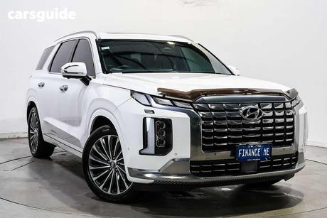 White 2022 Hyundai Palisade Wagon Highlander (7 Seat)