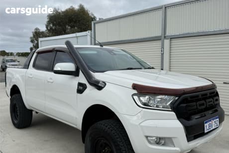 White 2016 Ford Ranger Dual Cab Utility Xlt 3.2 (4X4)