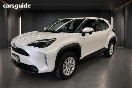 White 2023 Toyota Yaris Cross Wagon Gx Hybrid