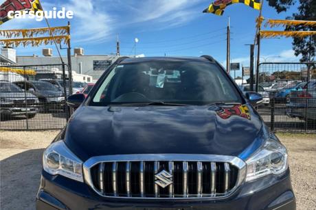 Blue 2018 Suzuki S-Cross Wagon Turbo