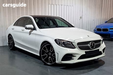 White 2018 Mercedes-Benz C200 Sedan Edition C