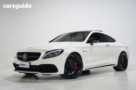 White 2018 Mercedes-Benz C63 Coupe S