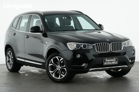 Black 2017 BMW X3 Wagon Xdrive 20I