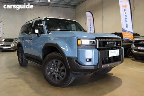 Blue 2025 Toyota Landcruiser Prado Wagon Altitude
