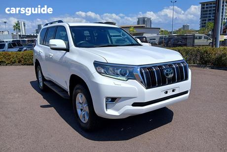 White 2022 Toyota Landcruiser Prado Wagon Gxl