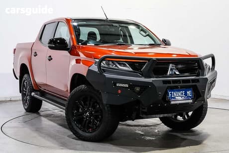 Orange 2023 Mitsubishi Triton Double Cab Pick Up Gsr (4X4)