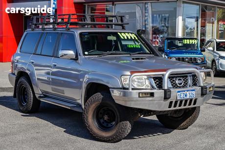 Silver 2010 Nissan Patrol Wagon St (4X4)