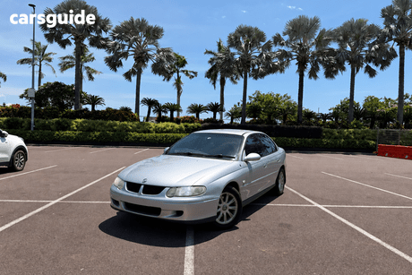 Silver 2002 Holden Commodore Sedan Equipe