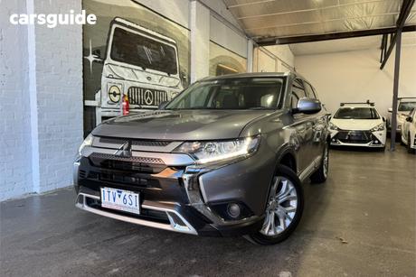 Grey 2019 Mitsubishi Outlander Wagon Es 7 Seat (Awd)