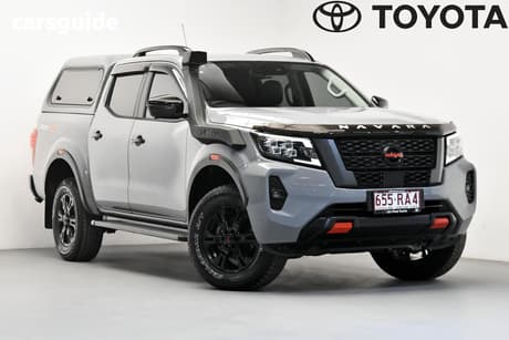 Grey 2021 Nissan Navara Dual Cab Pick-up Pro-4X (4X4)
