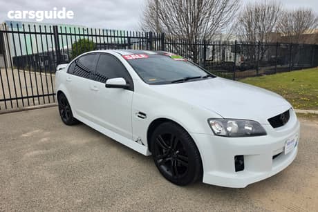 White 2008 Holden Commodore Sedan Sv6
