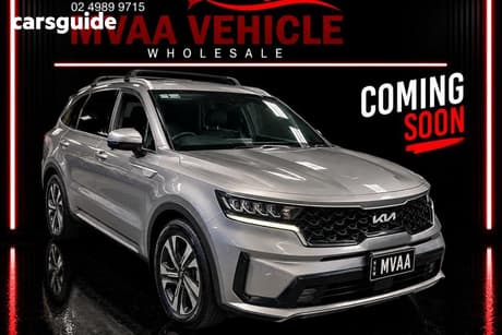 Silver 2022 Kia Sorento Wagon Sport+ 7 Seat