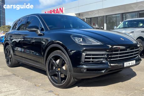 Black 2019 Porsche Cayenne Wagon
