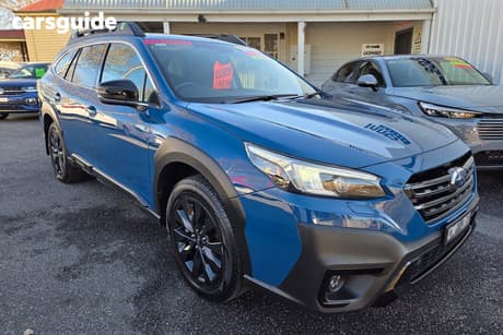 Blue 2023 Subaru Outback Wagon Awd Touring Xt