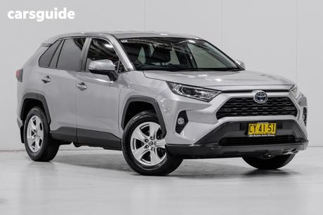 Silver 2020 Toyota RAV4 Wagon Gx 2Wd Hybrid