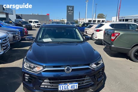 Blue 2023 Ssangyong Korando Wagon Ultimate
