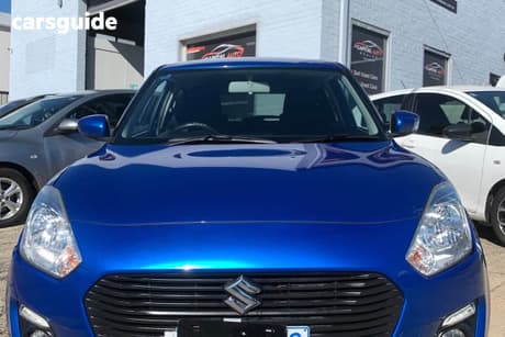 Blue 2018 Suzuki Swift Hatchback Gl Navigator