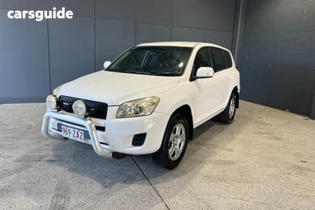 White 2009 Toyota RAV4 Wagon Cv (4X4)